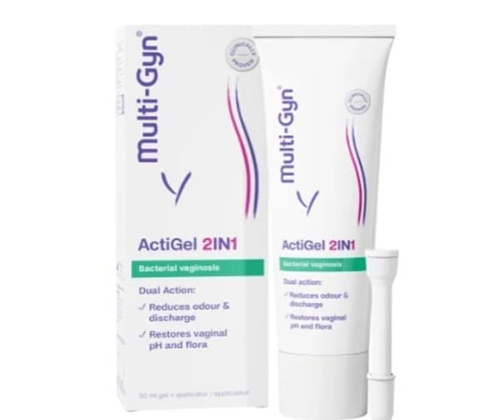 Bioclin Multi-Gyn ActiGel 2 in 1 Γέλη για Βακτηριακή Κολπίτιδα, 50ml